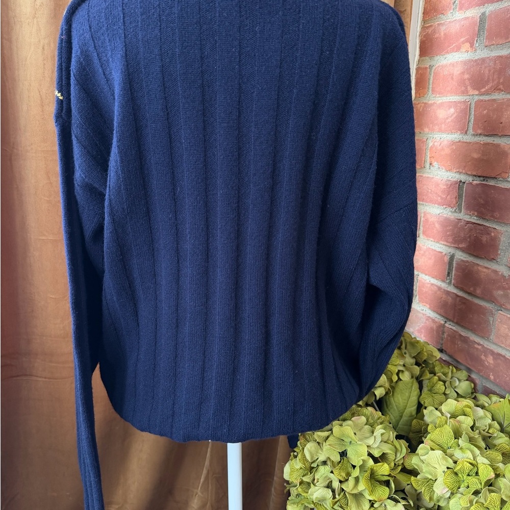 Vtg Pendleton Pullover Argyle Pattern Sweater 100… - image 3